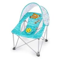 DISNEY BABY- NEMO- Pop 'N Chill sdraietta pieghevole per neonati, visiera parasole SPF +50 e borsa per il trasporto incluse
