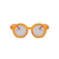 Little Indians zonnebril uni oranje - thumbnail
