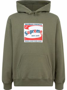 Supreme hoodie Shine 'SS21' - Vert