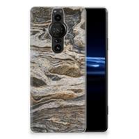 Sony Xperia Pro-I | TPU | Siliconen hoesje | Steen