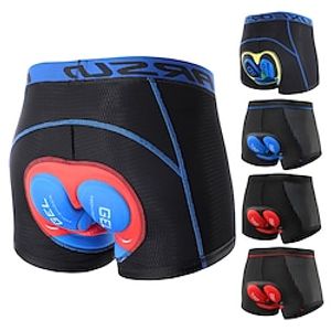 Arsuxeo Voor heren Wielrenondershorts Fietsondergoed Gevoerde wielrenshorts Fietsen Ondergoedshorts Kleding Onderlichaam Race-pasvorm Winter Bergracen Sport Hoge Ademende Werking (>15,001g) Zacht Lightinthebox