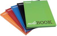 OFFICE products schrift met harde kaft, A5, 96 blad, met kantlijn, gelijnd