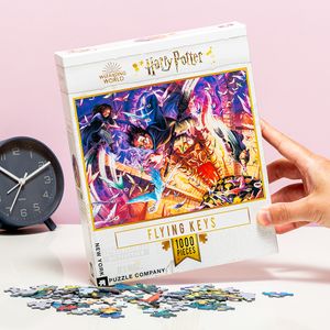 Harry Potter 1000 Stukjes Puzzel - Vliegende Sleutels