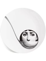 Fornasetti assiette murale Tema e Variazioni N.162 décorée à la main - Blanc - thumbnail