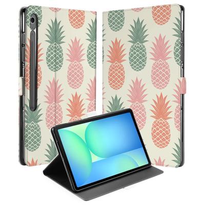 Ananas Book Case Hoesje met Standaard Samsung Galaxy Tab S10 FE Plus Ananas Book Case Hoesje met Standaard Samsung Galaxy Tab S10 FE Plus