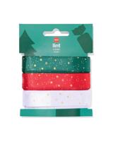 HEMA Cadeaulinten 3m sterretjes - 3 stuks HEMA Cadeaulinten 3m sterretjes - 3 stuks