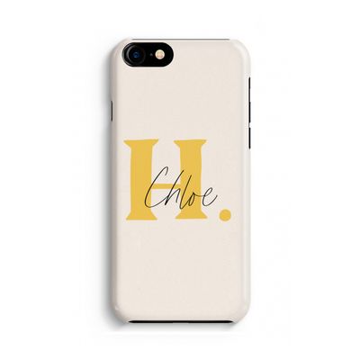Amber Script: Volledig Geprint iPhone 7 Hoesje
