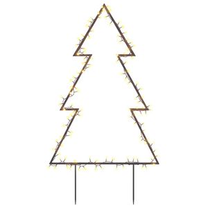 vidaXL Kerstverlichting kerstboom met grondpinnen 115 LED's 90 cm