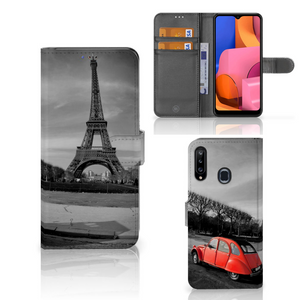 Samsung Galaxy A20s Flip Cover Eiffeltoren