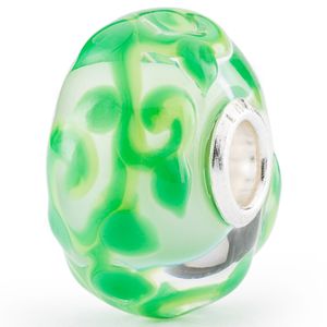 Trollbeads TGLBE-20362 Kraal Magische boon zilver-glas