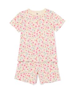 HEMA Babypyjama Bloemen Roze (roze)