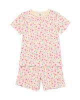 HEMA Babypyjama Bloemen Roze (roze)