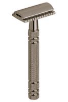 Boker double edge safety razor Boraso Gunmetal Grey