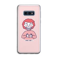 Hartje: Samsung Galaxy S10e Transparant Hoesje