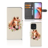 Telefoonhoesje | Met pasjeshouder | voor Motorola Edge 40 Pro Paard