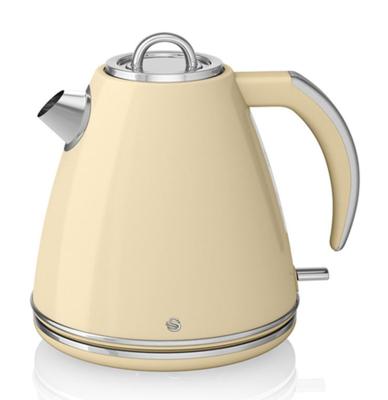 Swan Retro Waterkoker 1.5L - Crème - LAATSTE KANS