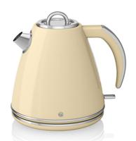 Swan Retro Waterkoker 1.5L - Crème - LAATSTE KANS