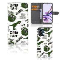 Telefoonhoesje | Met pasjeshouder | voor Motorola Moto G13 | G23 Dinosaurus