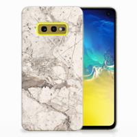 Samsung Galaxy S10e | TPU | Siliconen hoesje | Marmer Beige