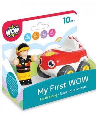 Van Der Doelen Wow brandweer auto met brandweer man