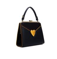 Lola Ramona Inez Heart Tas Zwart / Goud Lola Ramona Inez Heart Tas Zwart / Goud