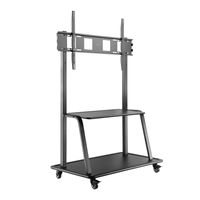 LogiLink BP0085 TV-wagen In hoogte verstelbaar 152,4 cm (60) - 261,6 cm (103) In hoogte verstelbaar, Staand, Vloerstandaard - thumbnail