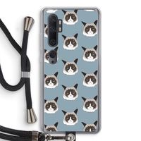 It's a Purrr Case: Xiaomi Mi Note 10 Pro Transparant Hoesje met koord
