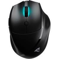 Sharkoon officepal m25w muis (zwart, 400 - 4000 dpi, rgb, 2,4 ghz / usb)