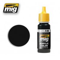 MIG Acrylic Matt Black 17ml - thumbnail