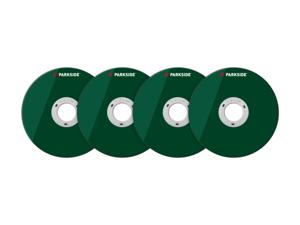 PARKSIDE Slijpschijven 115 mm (Aluminium doorslijpschijf 4-delig)