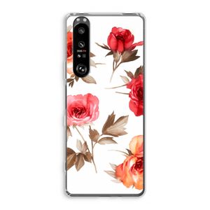 Roosjes: Sony Xperia 1 III Transparant Hoesje