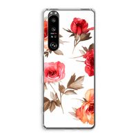 Roosjes: Sony Xperia 1 III Transparant Hoesje Roosjes: Sony Xperia 1 III Transparant Hoesje