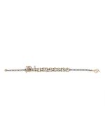 Blumarine collier serti de cristaux - Argent