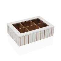 Box for Infusions Versa FLINT Hout 17 x 7 x 24 cm