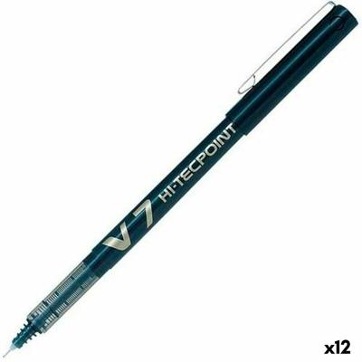 Boligrafo de tinta líquida Pilot V-7 Hi-Tecpoint Zwart 0,5 mm (12 Stuks)