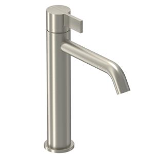 Wastafelkraan IVY Pact Model M Coldstart Geborsteld Nickel PVD IVY