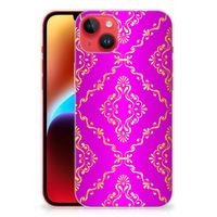 Siliconen Hoesje iPhone 14 Plus Barok Roze