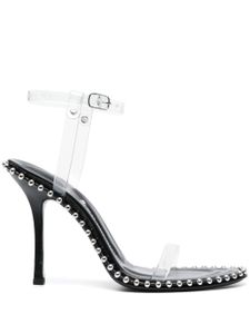 Alexander Wang sandales Nova 105 mm en cuir - Noir