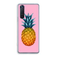 Grote ananas: Sony Xperia 5 II Transparant Hoesje