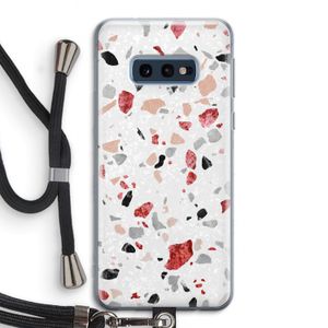 Terrazzo N°12: Samsung Galaxy S10e Transparant Hoesje met koord