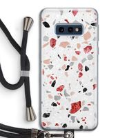 Terrazzo N°12: Samsung Galaxy S10e Transparant Hoesje met koord