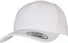 Flexfit FX5789M YP Classics 5-Panel Premium Curved Visor Snapback Cap - White - One Size