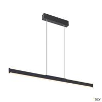 SLV Zwarte hanglampOne Linear 2x10w - 104cm - 1006185