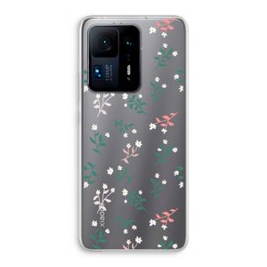 Small white flowers: Xiaomi Mi Mix 4 Transparant Hoesje