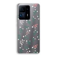 Small white flowers: Xiaomi Mi Mix 4 Transparant Hoesje