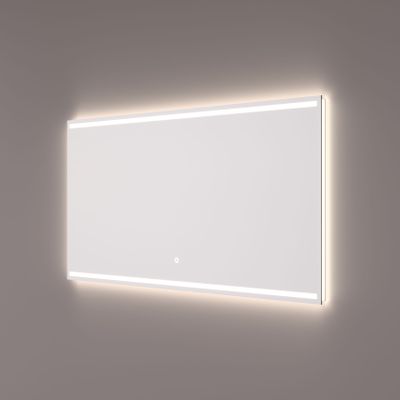 Badkamerspiegel SPV7000 | 80x60 cm | Directe LED verlichting | Touch button | Met spiegelverwarming