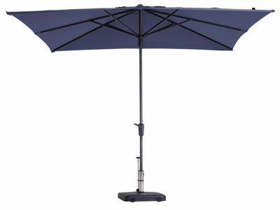 Stokparasol Syros 280 x 280 cm safier blue zonwering - Madison