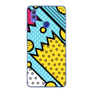 Pop Art #1: Honor Note 10 Transparant Hoesje