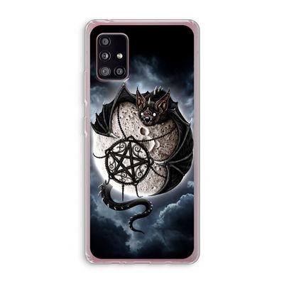 Volle maan: Samsung Galaxy A51 5G Transparant Hoesje