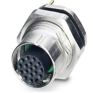 Phoenix Contact 1436806 Sensor/actuator steekconnector M12 Aantal polen: 17 Bus, inbouw 20 stuk(s)